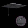 vidaXL Dārza parasols Antracīts 248,5 x 247,5 x 160 cm