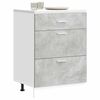 vidaXL virtuves apakšējai skapītis, "Lyon", betona pelēks