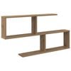 vidaXL Sienas plaukts Artisan Ozols 100 x 12 x 50,5 cm