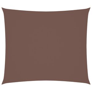 vidaXL saulessargs, taisnstūra forma, 2x2,5 m, brūns oksforda audums