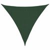 vidaXL saulessargs, 160 g/m&sup2;, tum&scaron;i zaļ&scaron;, 3x3x3 m, HDPE