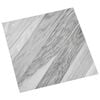 vidaXL Grīdas dēļi Pelēks 5,11 m&sup2; 55 gab. PVC
