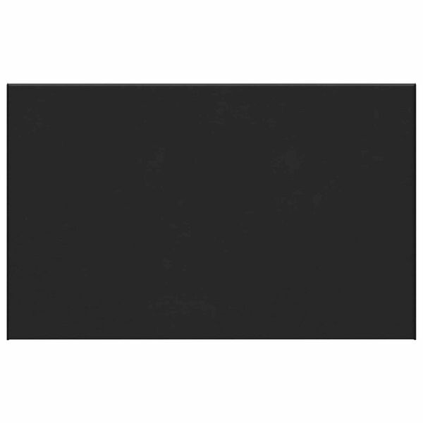 vidaXL Logu palodze Melns ar koka tekstūru 60 x 50 x 4,5 cm PVC