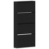 vidaXL Apavu skapis 80 x 21 x 163,5 cm Inženierijas koks