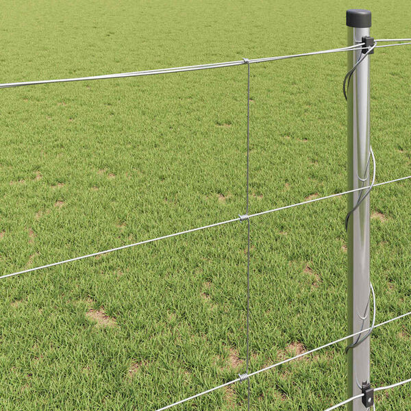 vidaXL Savvaļas žogs Karsti galvanizēts 1000 x 100 x 0,18 cm Dzelzs