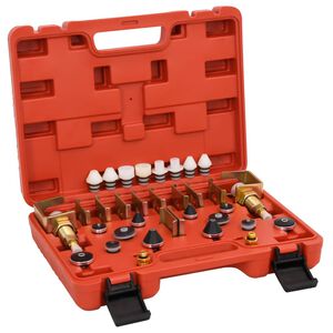 vidaXL gaisa kondicionē&scaron;anas noplūdes detektors, sarkans, 36x27x9 cm