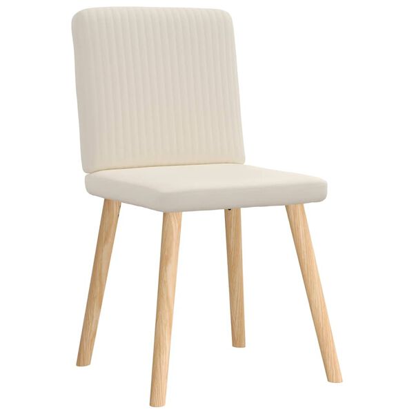 vidaXL virtuves krēsli, 4 gab., lins