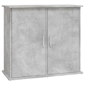 vidaXL akvārija statīvs, betona pelēks, 81x36x73 cm, inženierkoks