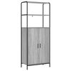 vidaXL Augstais skapītis Pelēks Sonoma 40 x 33 x 161 cm