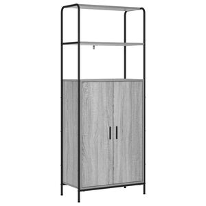 vidaXL Augstais skapītis Pelēks Sonoma 40 x 33 x 161 cm