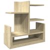 vidaXL rakstāmgalda organizators, ozolkoka krāsa, 49x20x52,5 cm, koks