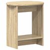 vidaXL Sānu galds Sonomas ozols 50 x 39,5 x 55 cm Inženierijas koks