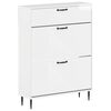 vidaXL Apavu skapis HAARLEM 78 x 24 x 103 cm Inženierijas koks