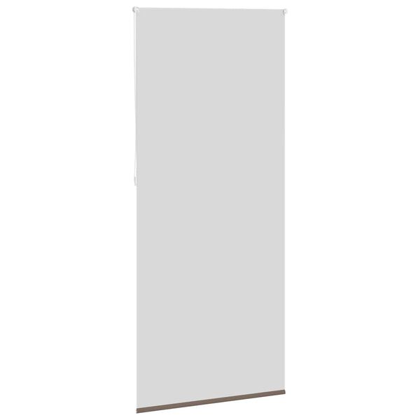 vidaXL rullo žalūzijas, aptum&scaron;ojo&scaron;as, 104,4x230 cm, audums, platums 100 cm, kafijas krāsā