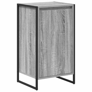 vidaXL Puse Pelēks Sonoma 43 x 36 x 75,5 cm Inženierijas koks