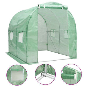 vidaXL siltumnīca, 4 m&sup2;, 2x2x2 m