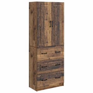 vidaXL Skapju komplekts 2 gab. 66 x 34,5 x 87 cm Inženierijas koks