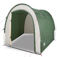 vidaXL uzglabāšanas telts, zaļa, 204x183x178 cm, 185T Taffeta