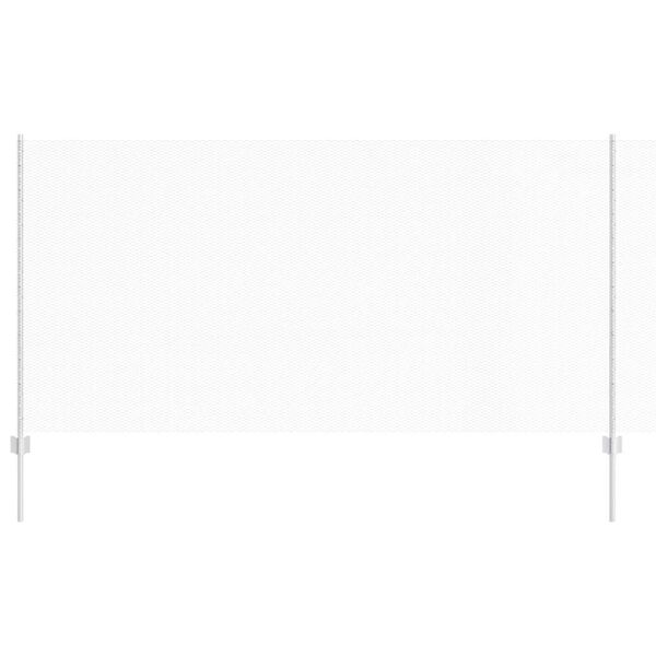 vidaXL Žogs ar stabu Sudraba 1,2 x 50 m Tērauds