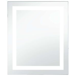 vidaXL vannasistabas spogulis ar LED un skārienu sensoru, 60x80 cm