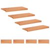 vidaXL Kāpņu pakāpieni 8 gab. 80 x 30 x 2 cm Lakas Cietais gobu koks