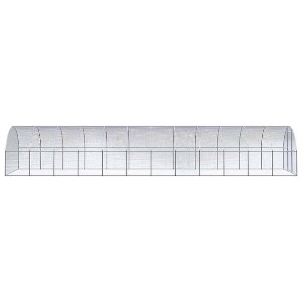 vidaXL vistu būris, 3x12x2 m, cinkots tērauds