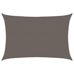 vidaXL saulessargs, 160 g/m&sup2;, antracītpelēks, 4x5 m, HDPE