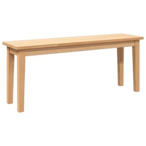 vidaXL Sols 110 cm Masīvkoka gumija