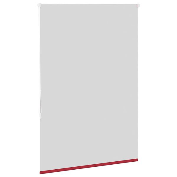 vidaXL rullo žalūzija sarkans 90x150 cm auduma platums 85,7 cm