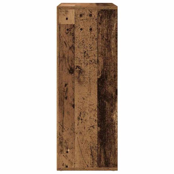 vidaXL Puse ar atvilktni Vecs koks 60 x 31 x 84 cm Inženierijas koks