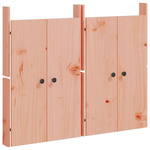 vidaXL āra virtuves durvis, MEPPEL, 2 gab., 50x9x82 cm, egles masīvkoks
