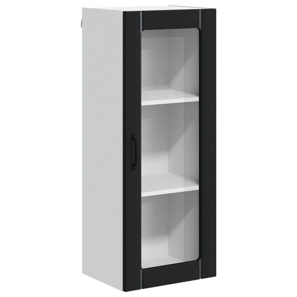 vidaXL Virtuves Skapis Melna 40 x 31 x 100 cm Inženierijas koks