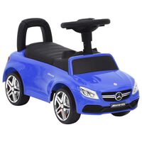 vidaXL stumjams rotaļu auto, Mercedes-Benz C63, zils