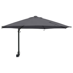 vidaXL Dārza parasols Antracīts 248 x 248 x 148 cm