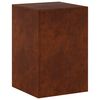 vidaXL Augu statīvs Rūsa 40 x 40 x 60 cm Novecināts tērauds