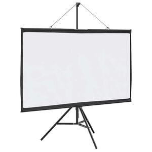 vidaXL projekcijas ekrāns ar statīvu, 72 collas, 16:9