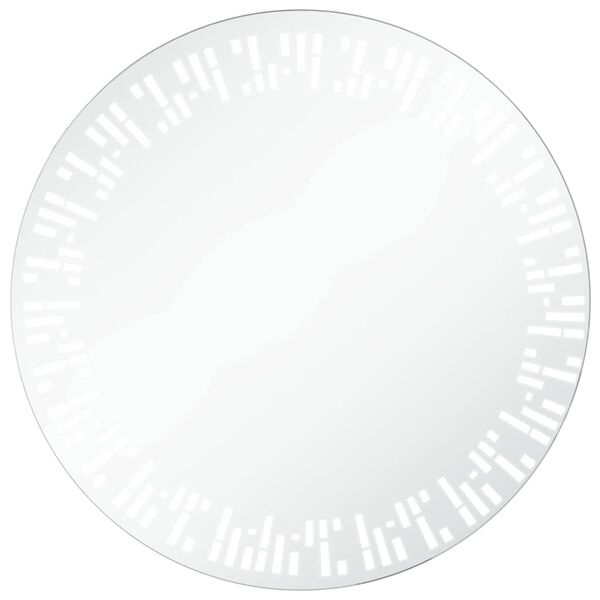 vidaXL vannasistabas spogulis ar LED apgaismojumu, 80 cm