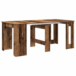 vidaXL Ēdamistabas galds 180 x 85 x 75 cm Inženierijas koks Vecs koks