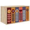 vidaXL Sienā montējams TV skapis ESSEN 69 x 33 x 40 cm Sonomas ozols