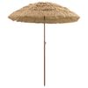 vidaXL Dārza parasols Dabiska 160 x 160 x 196 cm
