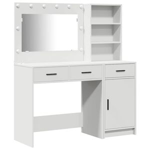 vidaXL Dressing galds 2 gab. Balts 78,5 x 41 x 135 cm