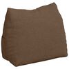 vidaXL Atpakaļ spilvens Brūna 45 x 20 x 35 cm audums