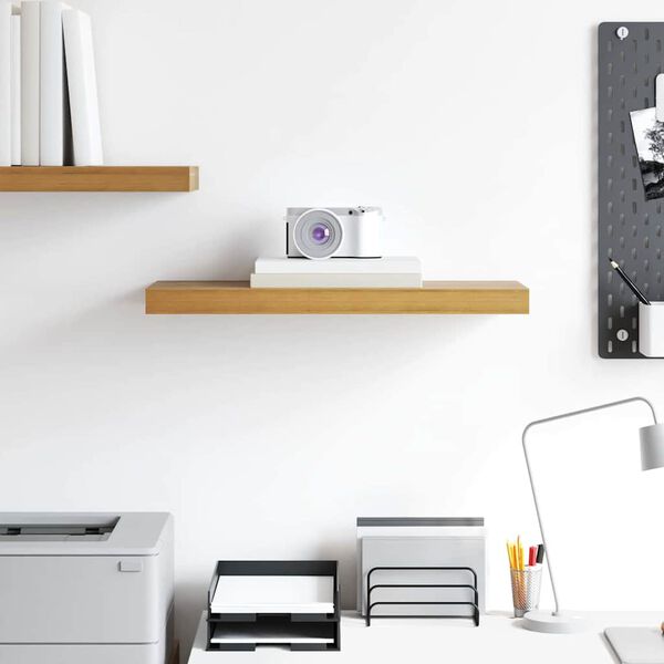 vidaXL Sienas plaukts Brūna 50 x 23 x 4 cm Inženierijas koks