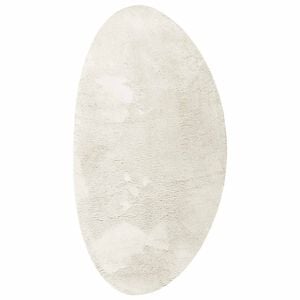 vidaXL Teritorijas paklāji HUARTE Krēmkrāsa 80 x 150 cm Poliesters