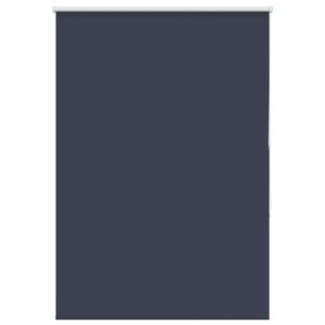 vidaXL Rullo žalūzija tum&scaron;i zils 105x150 cm auduma platums 100,7 cm