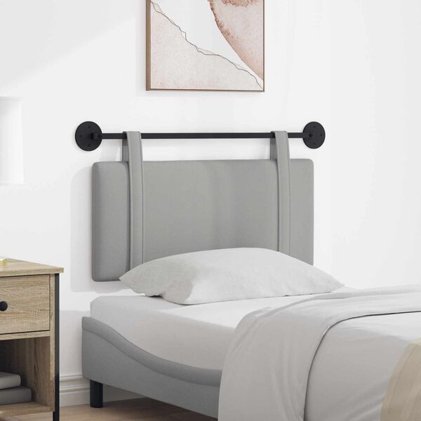 vidaXL Karājo&scaron;s galvgalis Mākoņu pelēka 90 x 55 x 5 cm audums