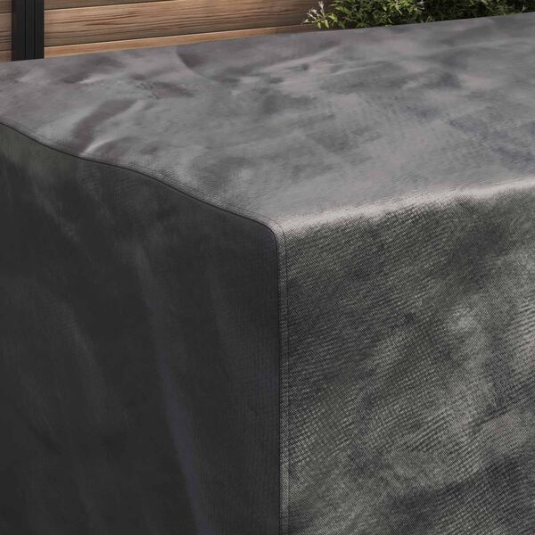 vidaXL Mēbeļu pārklājs Vienkrāsains Melna 210 x 130 x 70 cm 420D