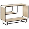 vidaXL kumode Sonomas ozols 93.5 x 37.5 x 64.5 cm Inženierijas koks