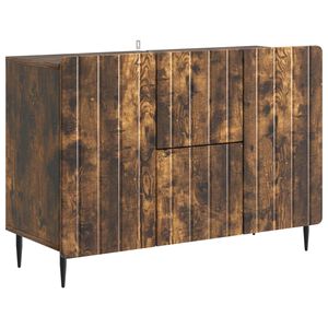 vidaXL Puse Kūpināts ozols 89 x 34,5 x 62 cm Inženierijas koks