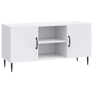 vidaXL Televizora skapī&scaron;a Balts 102 x 34,5 x 50 cm Inženierijas koks